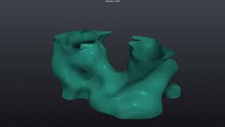 Neural-Fluidic Topology Optimisation Applied to Effusion Cooling Holes. Volume Constraint.