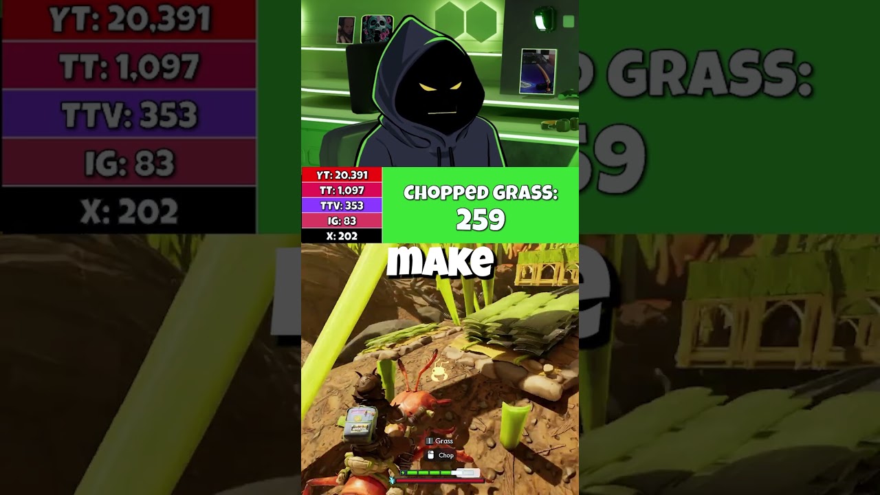 DAY 13: Cutting ALL the Grass in Grounded 2