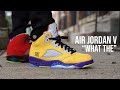 Air Jordan 5 What The Review