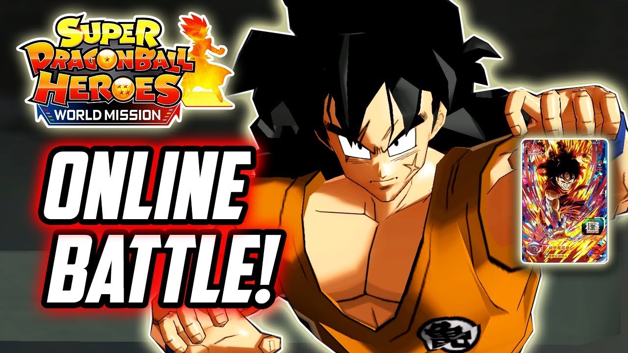 SUPER DRAGON BALL HEROES WORLD MISSION ONLINE BATTLE VS A VIEWER!!! 