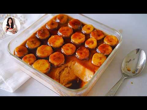 Solo Plátanos y Leche - Postre Cremoso y Sin Horno en minutos | Auxy