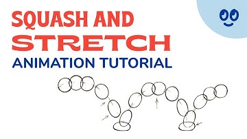 12 Principles of Animation - Squash and Stretch Animation Tutorial