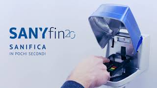 SANYFIN20 - Sanificatore a led UV-C per POS e molto altro