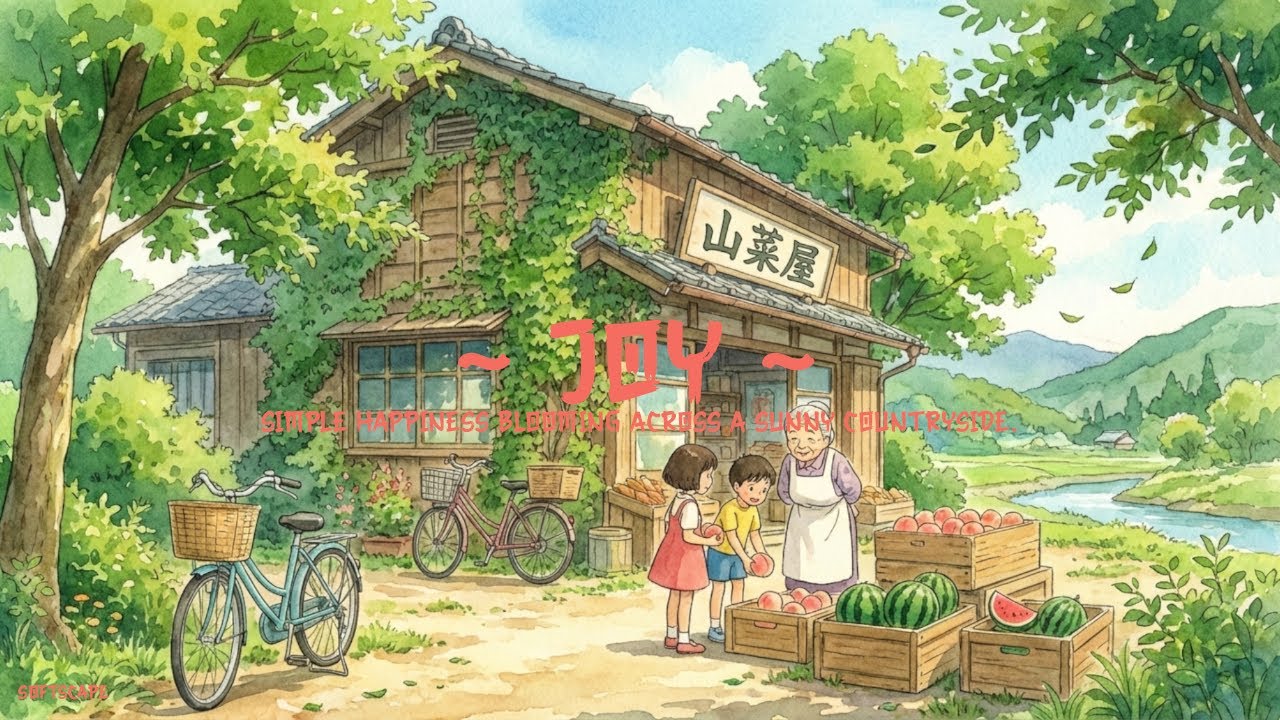 Ghibli Inspired Nature • Relaxing Lo Fi for Deep Work & Study