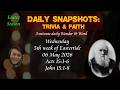 06 May 2026 5th Easter Wednesday A Teka Muna 2 Minute Daily Reflection Fr Brosh 