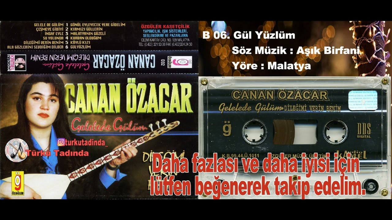 Canan Özacar - Gül Yüzlüm [Yüksek Kalite]