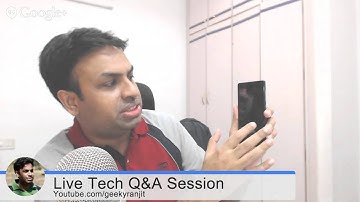 #57 Live Tech Q&A Session with Geekyranjit - 16 Sept 2014