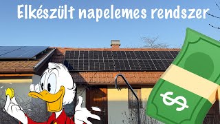 Napelemes rendszer telepítése Lentiben