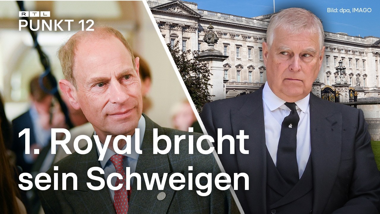 Prinz Edward reagiert auf die Jeffrey Epstein-Akten | Royal Talk
