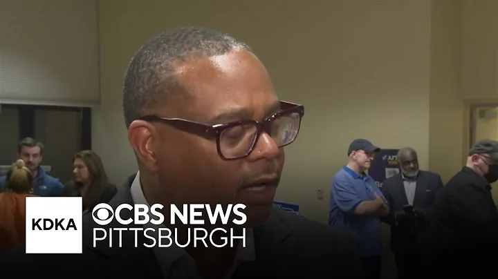 Mayor Ed Gainey speaks after losing Democratic mayoral primary