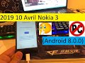 new method 2019 10 Avril Nokia 3 (TA-1032) FRP Lock Remove Done Without PC (Android 8.0.0)