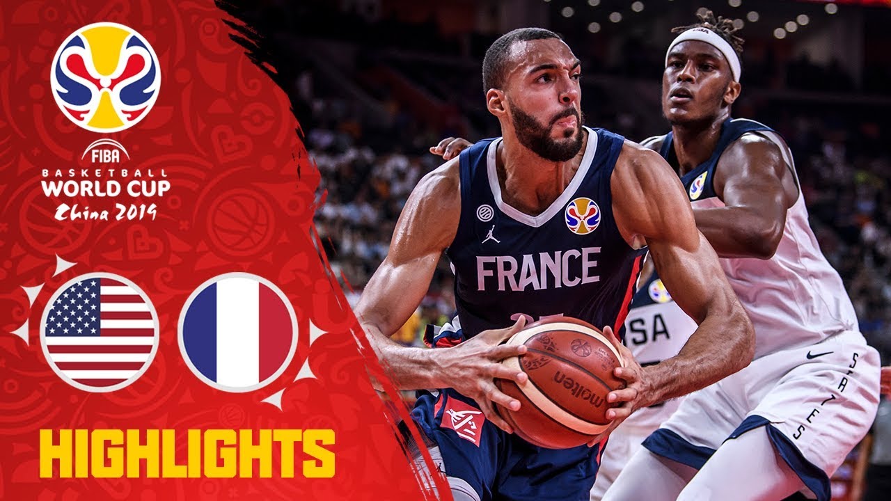 USA v France Highlights QuarterFinals FIBA Basketball World Cup