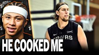 Kelly Olynyk COOKED Carter Bryant for Two Straight Weeks in Spurs Practice