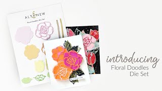 Add lovely whimsical blooms to your handmade cards with these crafting dies!
