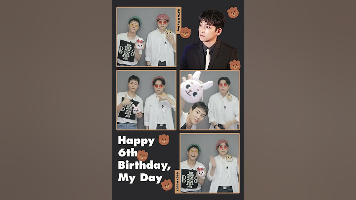 Celebrating My Day's 6th Anniversary🎉 SUNGJIN Photo Frame Taken by SUNGJIN & Young K💝