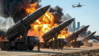 2 minutes ago! Iran launched 6,000 ballistic missiles at military bases, look what happened!
