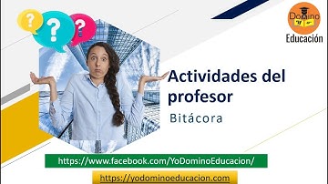 CURSO PARA PROFESORES MOODLE (COMPLETO 2022) VIDEO U7S4 Bitácora