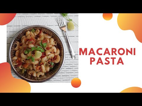 Spicy Masala Pasta Recipe | Indian Style Macaroni Pasta Recipe | Lunch Box Recipe