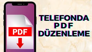 Telefonda PDF Düzenleme Uygulaması - PDF Üzerine Yazı Yazma screenshot 3