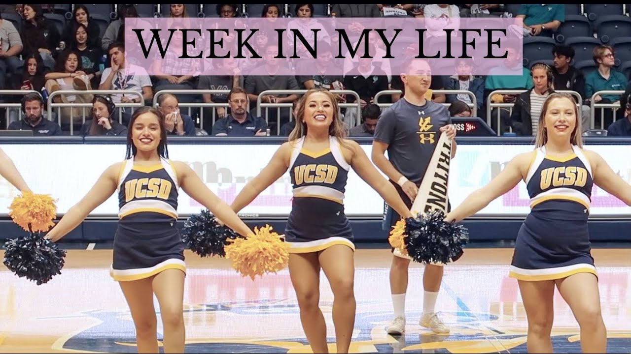 WEEK IN MY LIFE! college cheerleader, model, aphi & neuroscience student YouTube