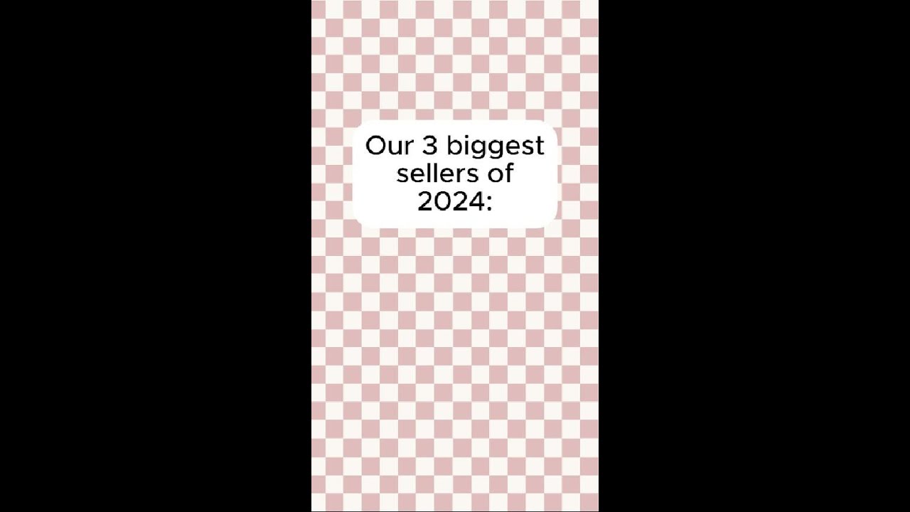 Top 3 Best Sellers of 2024