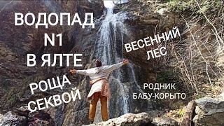 Водопад N1 в Ялте! Река имени Люка Скайуокера! Роща секвой. Родник Бабу-Корыто.