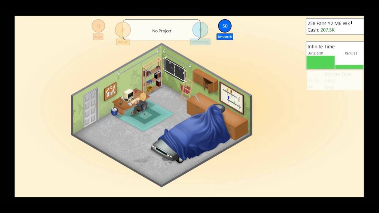 Game Dev Tycoon - Episode 3 - Infinite Time - YouTube