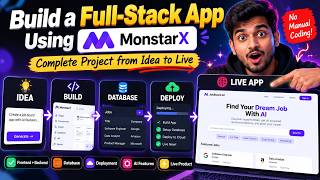 I Built & Hosted a Full-Stack AI App Using MonstarX 🤯 (End-to-End Project)