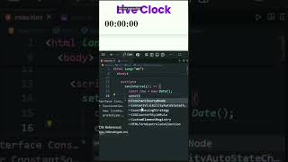I Built an Analog Clock in 10 Seconds js #javascript #coding #html #webdevelopment #css #programming