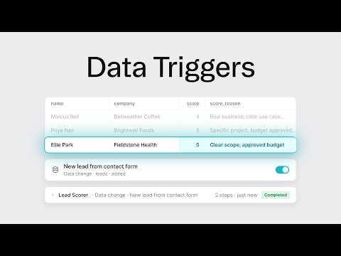 Data Triggers | Run Glide Workflows When Your Data Changes