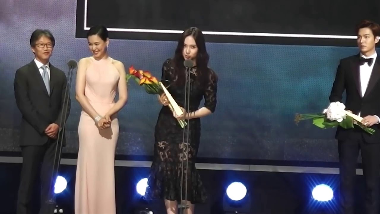 52th Baeksang Awards || Park Shin hye & Seolhyun & Lee Min Ho WINNER