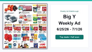 Big Y Weekly Ad (6/25/26 - 7/1/26) Best Deals