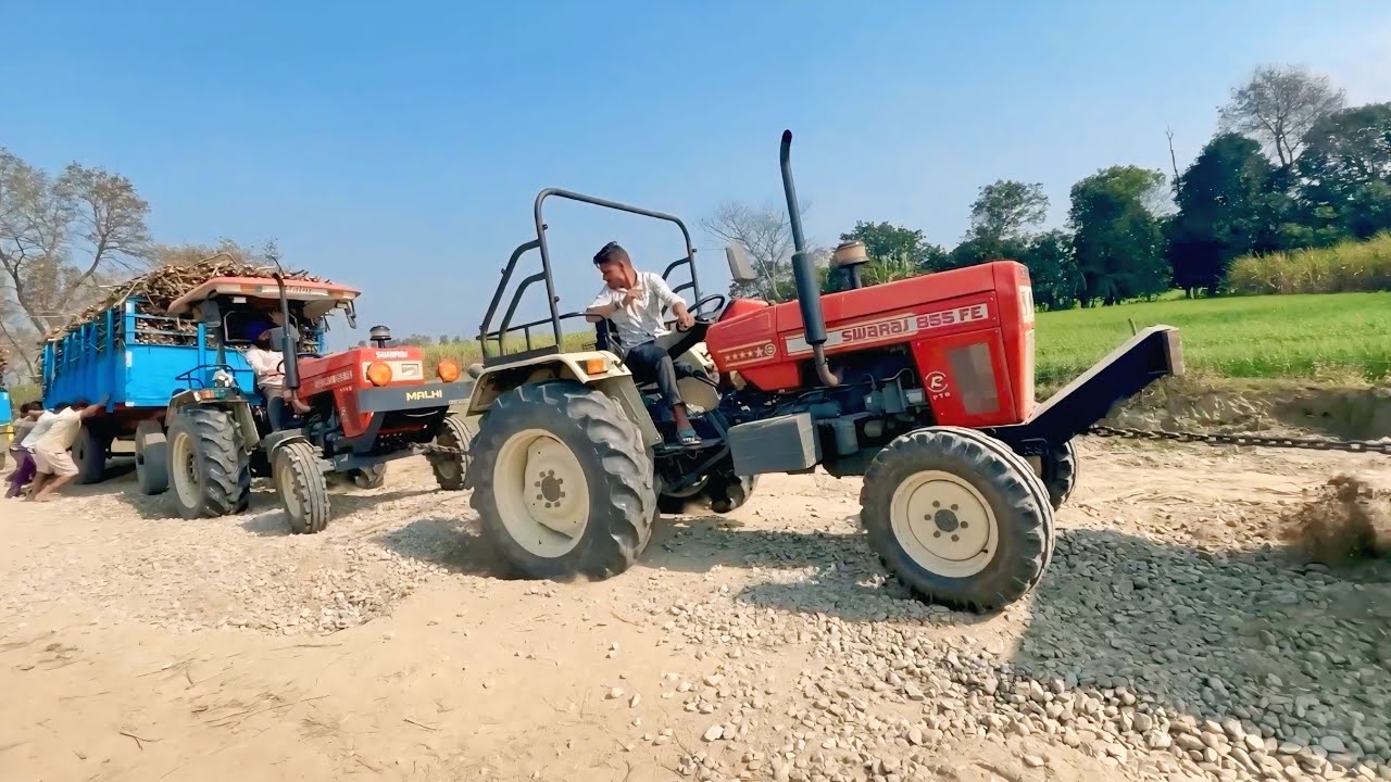 Aaj to bhai torli platney sey bchali 4 trctar ney nikali troli