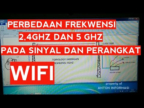 Video: Perbedaan Frekuensi Router Wi-Fi 2,4 Dan 5 GHz