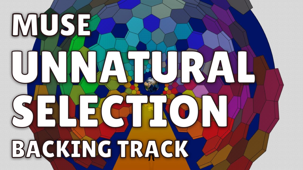 Muse - Unnatural Selection - Guitar Backing Track (VOCALS included)