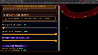 SPHY-BRAKET AWS: GQ-Harpia Kernel emulating 12,000 Qubits with Amazon Braket ⚡