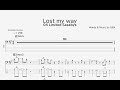 【ベース譜】Lost my way/04 Limited Sazabys【4弦/TAB譜】/Lost my way/04 Limited Sazabys/BASS TAB/
