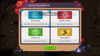 Harvest town last level of occult Cave, meeting The Wish Tree for the first and the last time