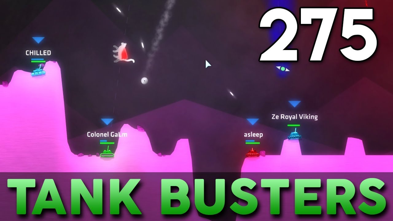 [275] Tank Busters (Let's Play ShellShock Live w/ GaLm and Friends ...