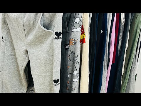 Детские спортивные штаны секонд-хенд 1+2 сорт от 8 кг, видео 3