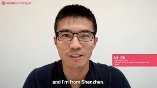 #BeADeepLearner like Lei Xu with DeepLearning.AI