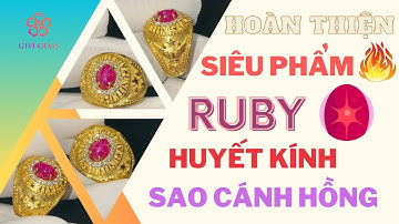 Siêu phẩm Ruby sao huyết kính lên sao cánh hồng