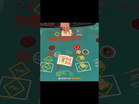 HEARTS HEARTS HEEEEEEEEAAAAARRRRTS!! #poker #3cardpoker #ultimatetexasholdem