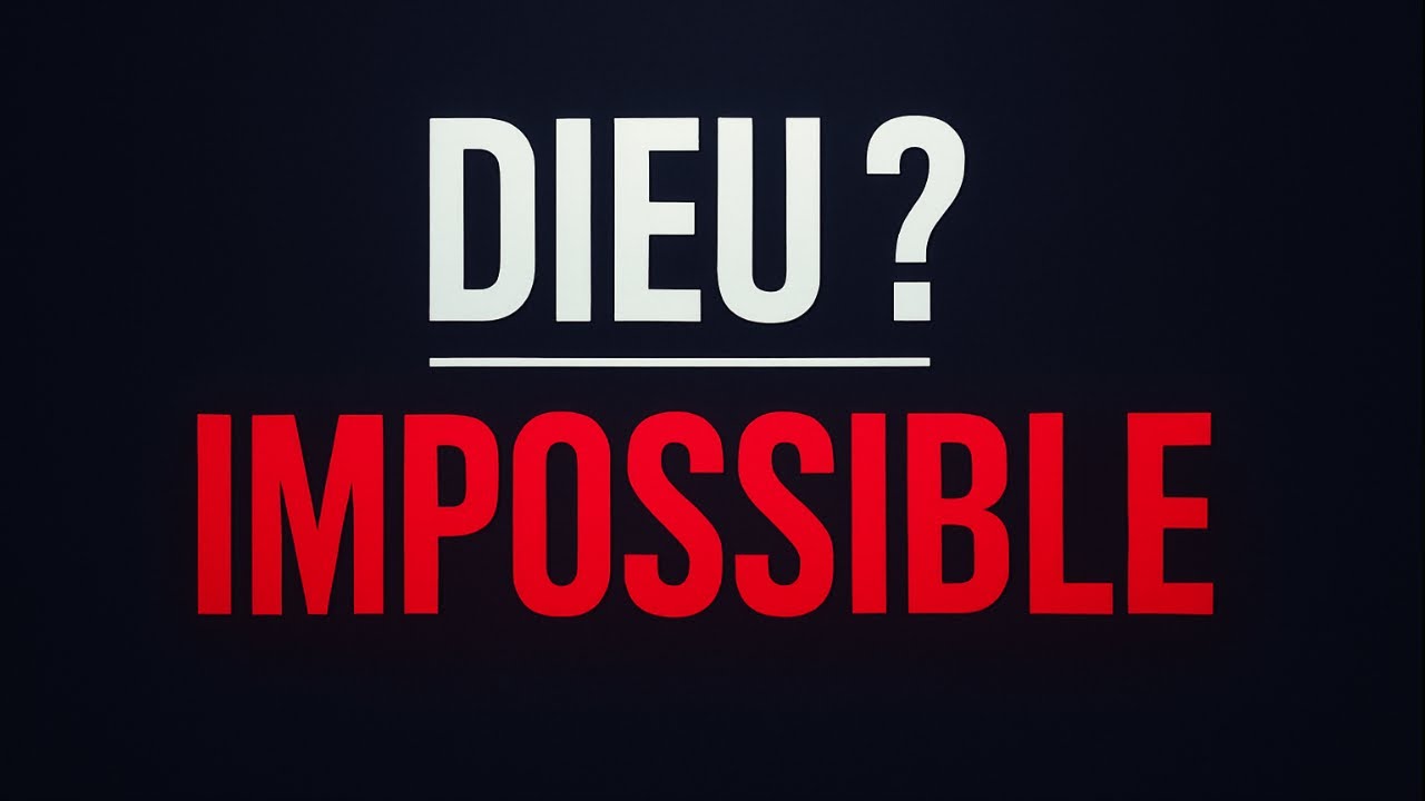 Les raisons Cachées pour Lesquelles Dieu ne Peut pas exister