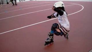 2010_05_09 みなとの森公園 娘の新技への挑戦