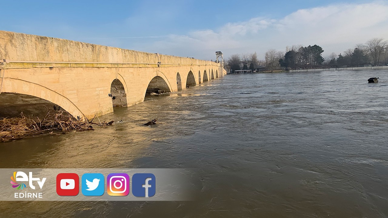 TUNCA VE MERİÇ’TE ALARM TURUNCUYA DÜŞTÜ, RİSK SÜRÜYOR