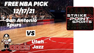 NBA Pick - Spurs vs Jazz Prediction, 12/17/2021, Best Bet Today, Tips & Odds | Docs Sports