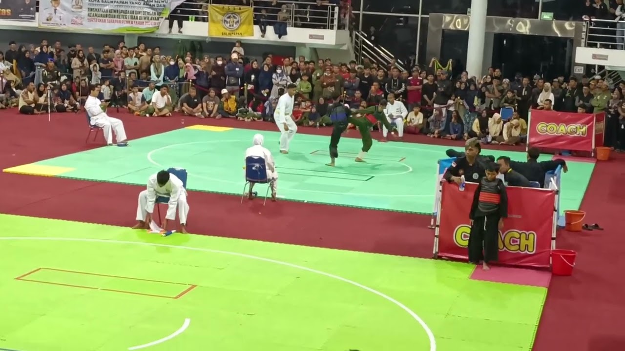 Pertandingan Pencak silat di balikpapan tahun 2023 PSHT vs Asad