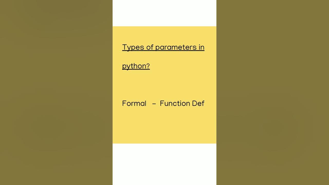 Formal vs actual parameters python cbse class 12 youtube
