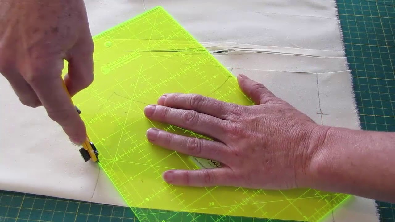 How to Cut Out Patterns with a Rotary Cutter - Melly Sews